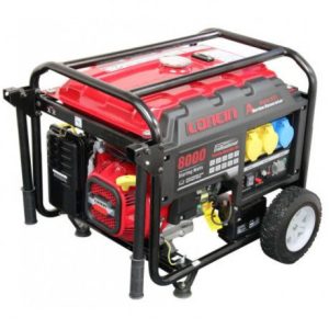 LONCIN LC8000A 8KVA Generator 14HP Electric Start