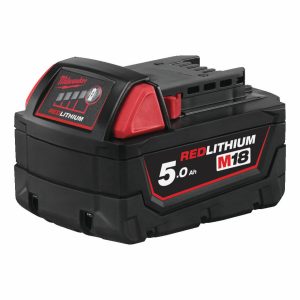MILWAUKEE M18B5 M18 5.0Ah Li-Ion Battery