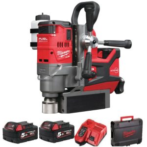 MILWAUKEE M18FMDP-502C M18 FUEL Magnetic Drill Press (2x5Ah)