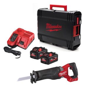 Milwaukee M18ONEFSZ-552X ONE-KEY Fuel Sawzall Kit (2×5.5Ah Batteries)