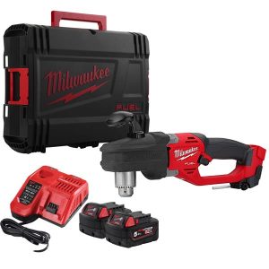 MILWAUKEE M18CRAD2-502X M18 FUEL Hole Hawg Right Angle Drill (2x5Ah)