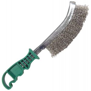 Green Stainless/Steel Scratch Brush
