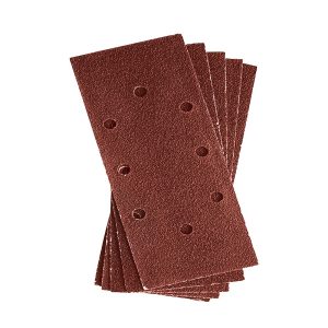 93MM X 185MM Velcro Backed Orbital Sanding Sheets (Pack Of 5) Assorted