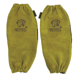 PARWELD Panther 18" Gold Leather Sleeves