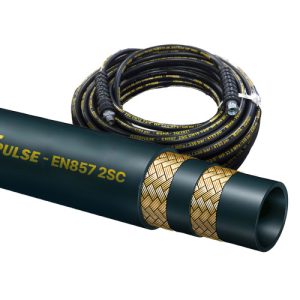 10Mtr 3/8" Heavy Duty Hydraulic Hose - 3/8" Male - 3/8" Female Ends