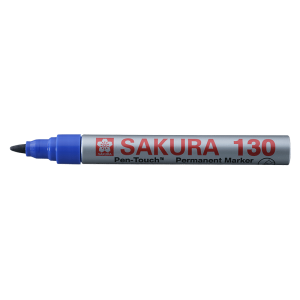 Sakura 130 Permanent Pen-Touch Marker - Blue