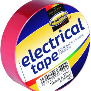 19MM X 20MT Red Insulation Tape (10 Pack)