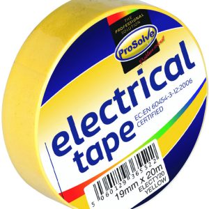 19MM X 20MT Yellow Insulation Tape (10 Pack)