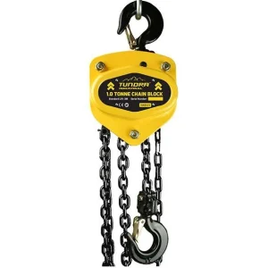 TUNDRA CHAIN BLOCK 1 TONNE X 3MTR