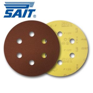 125MM Velcro Backed Sanding Discs (Pack Of 5) Grit 60