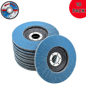WINNERFLEX Premium Flap Disc 4½" (115mm x 22mm) Grit 80 - PACK OF 10