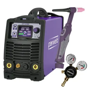 PARWELD XTT 212Di AC/DC Pulsed Inverter Tig Package