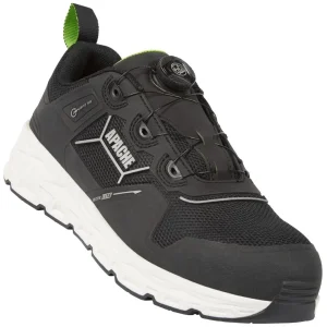 APACHE CHATHAM 'Twist Lock Fit System' EVA Black Mesh Trainer