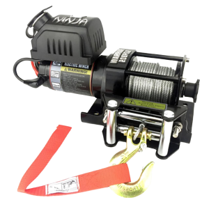 WARRIOR NINJA 2000LB 12V Electric Winch With Steel Cable