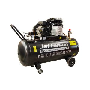 JEFFERSON 200 Litre 3HP 10 Bar Compressor - 14.4CFM - (230V)