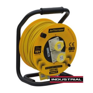 25Mtr Industrial Cable Reel 110V - 16Amp