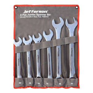 JEFFERSON 6 Piece Jumbo Spanner Set