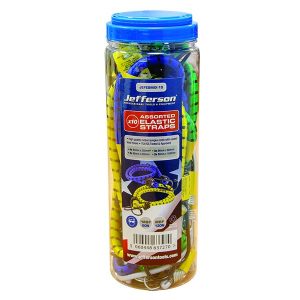 JEFFERSON 10 Piece Elastic Bungee Cord Straps