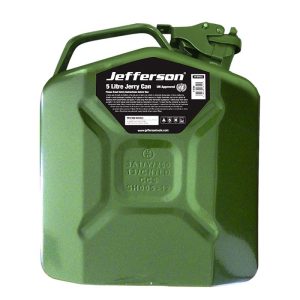 JEFFERSON 5Ltr Steel Jerry Fuel Can