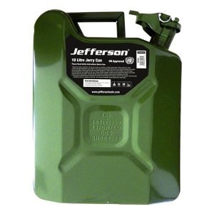 JEFFERSON 10Ltr Steel Jerry Fuel Can