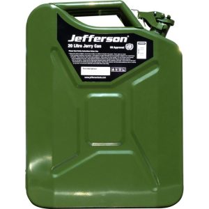 JEFFERSON 20Ltr Steel Jerry Fuel Can
