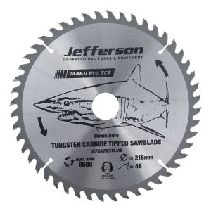 JEFFERSON 215MM - 7" TCT Blade 48T
