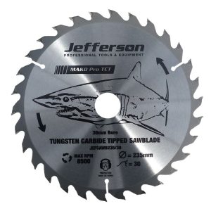 JEFFERSON 235MM - 9" TCT Blade 30T