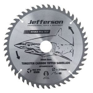 JEFFERSON 235MM - 9" TCT Blade 48T