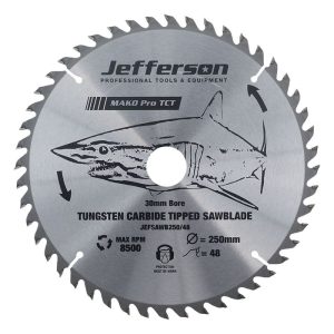 JEFFERSON 250MM - 10" TCT Blade 48T