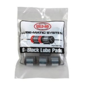 WELD-AID Lube-Matic Wire Black Lube Pads